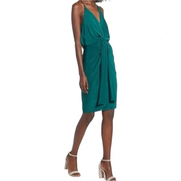 Misa Los Angeles | Dresses | Misa Green Domino Dress Draped Knee Length Women Party Cocktail Nwt X Small | Poshmark Misa Los Angeles | Dresses | Misa Green Domino Dress Draped Knee Length Women Party Cocktail Nwt X Small | Poshmark